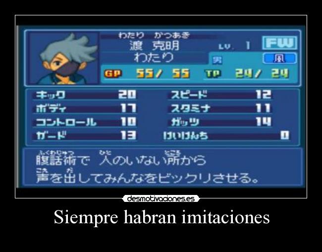 Siempre habran imitaciones - 