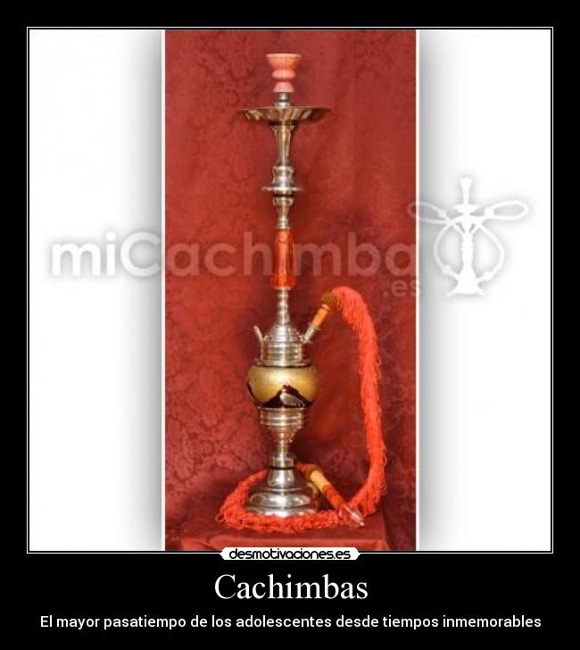 Cachimbas - El mayor pasatiempo de los adolescentes desde tiempos inmemorables