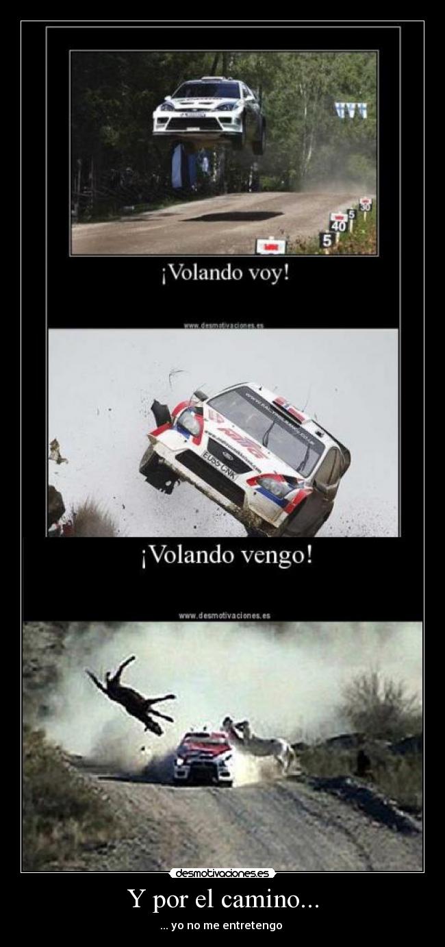 Y por el camino... -