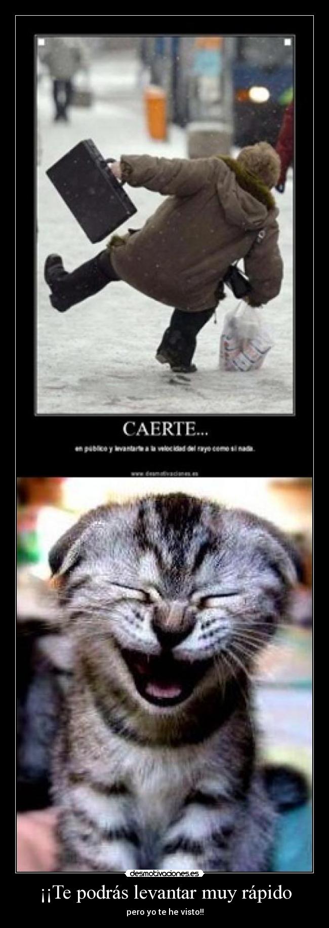 ¡¡Te podrás levantar muy rápido - 