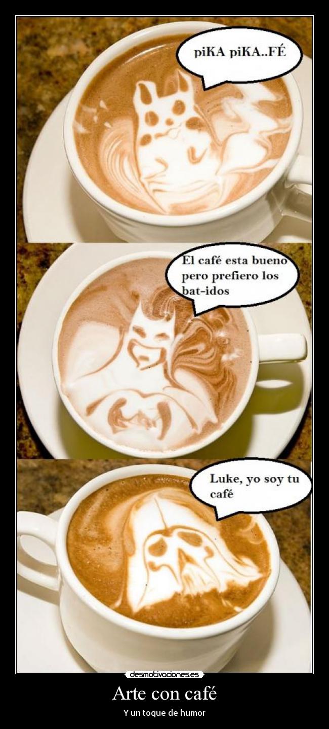 Arte con café - 