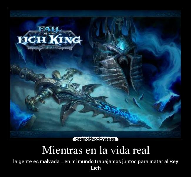 Mientras en la vida real - 