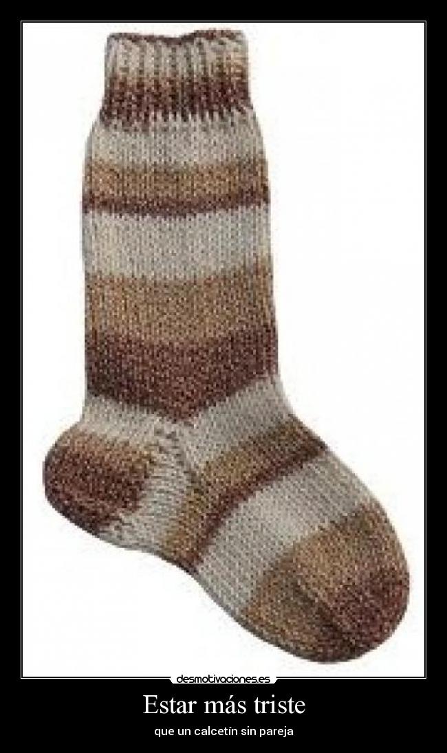 Estar más triste -