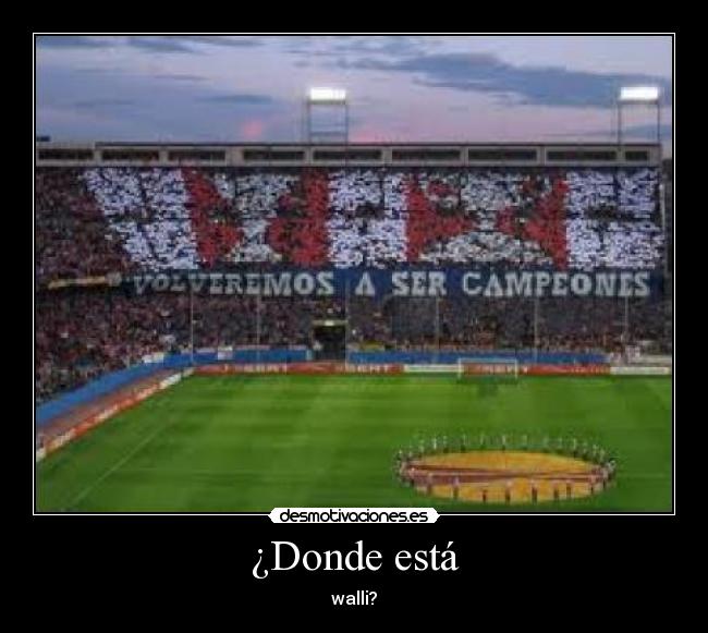 ¿Donde está - walli?