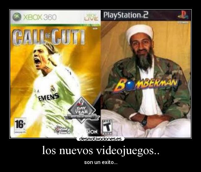 los nuevos videojuegos.. -