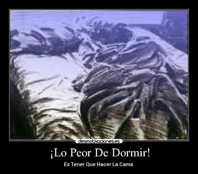 ¡Lo Peor De Dormir! - 