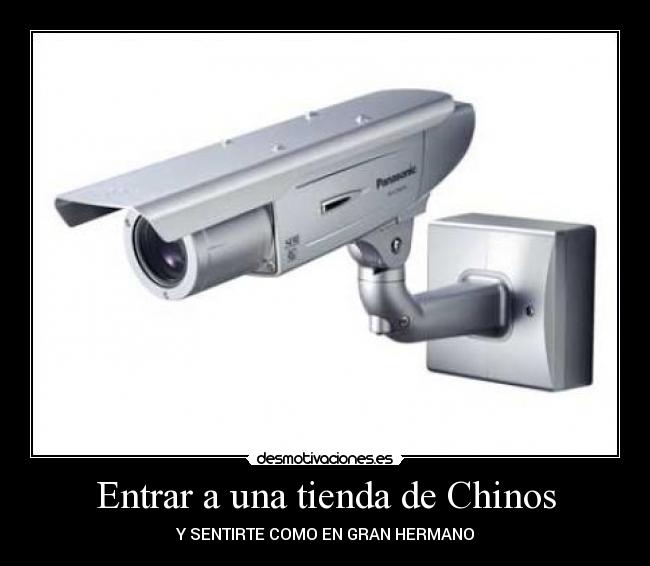 Entrar a una tienda de Chinos - Y SENTIRTE COMO EN GRAN HERMANO