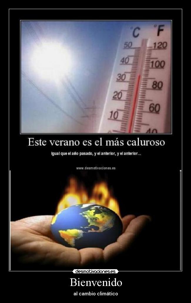 Bienvenido - al cambio climático