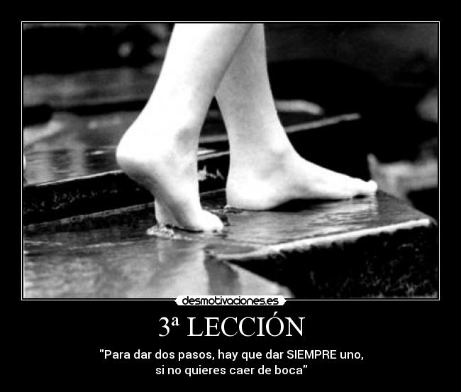 3ª LECCIÓN -