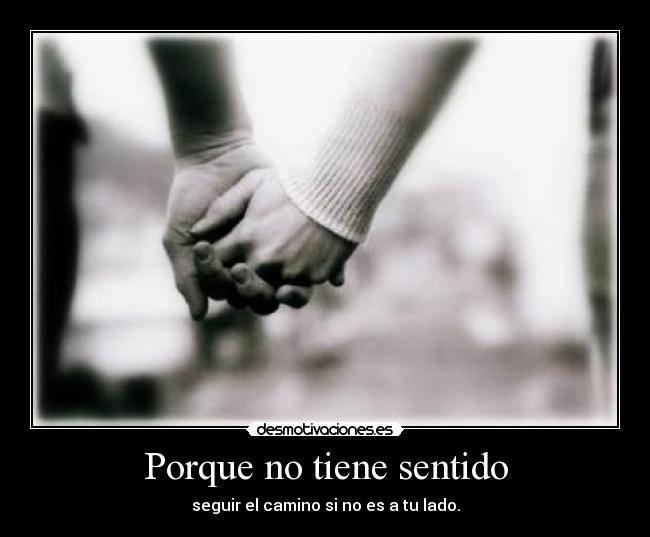 Porque no tiene sentido -