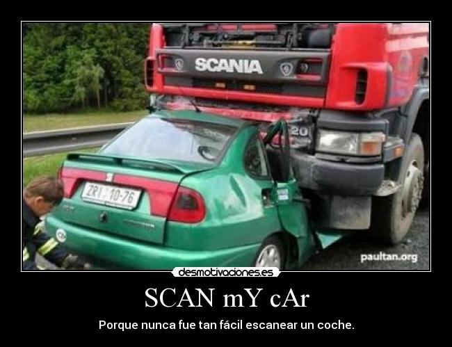 SCAN mY cAr - Porque nunca fue tan fácil escanear un coche.