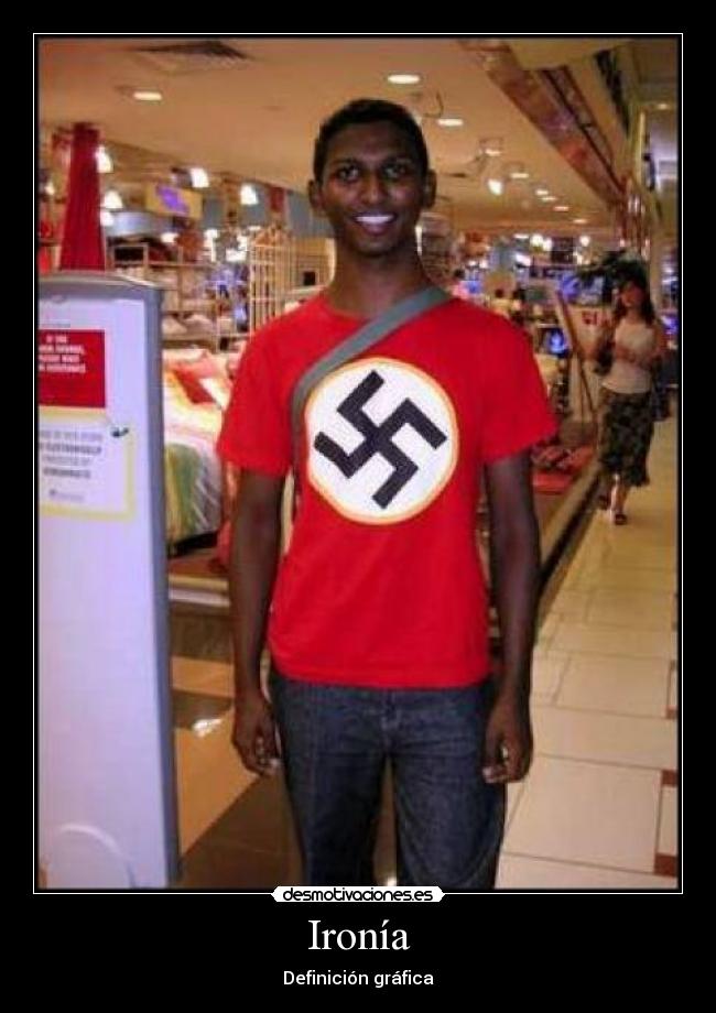 Ironía - Definición gráfica