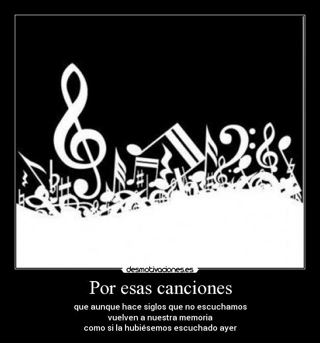 Por esas canciones - 