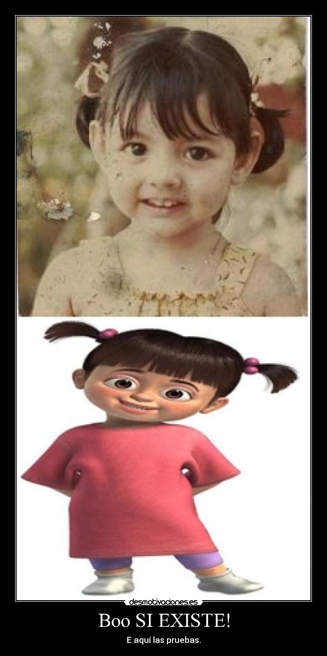 Boo SI EXISTE! - E aquí las pruebas.