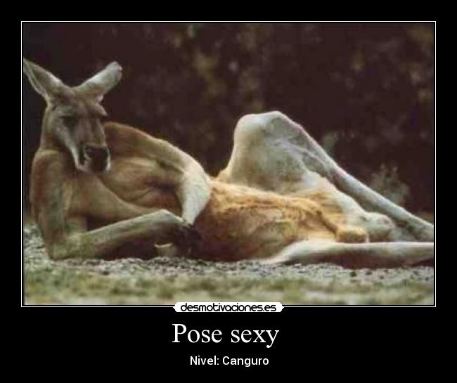 Pose sexy -