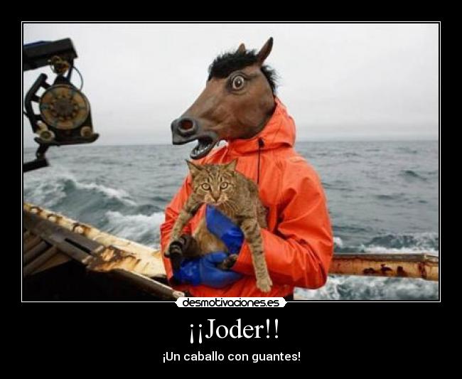 ¡¡Joder!! -