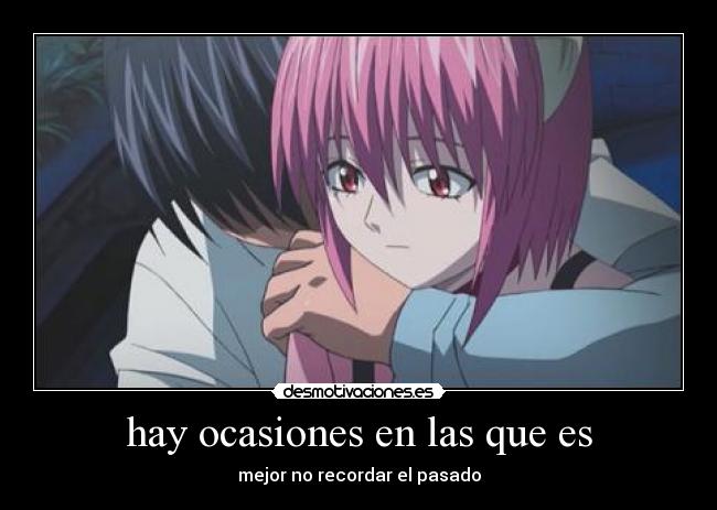 carteles anime manga elfen lied desmotivaciones
