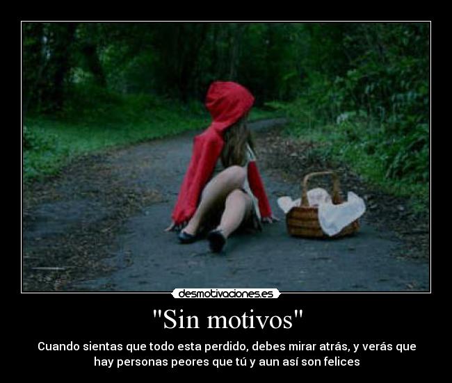 Sin motivos -