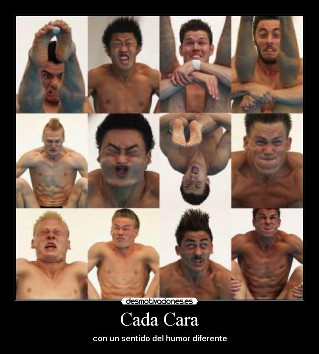 Cada Cara - con un sentido del humor diferente