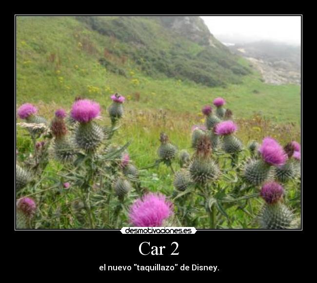 Car 2 - el nuevo taquillazo de Disney.