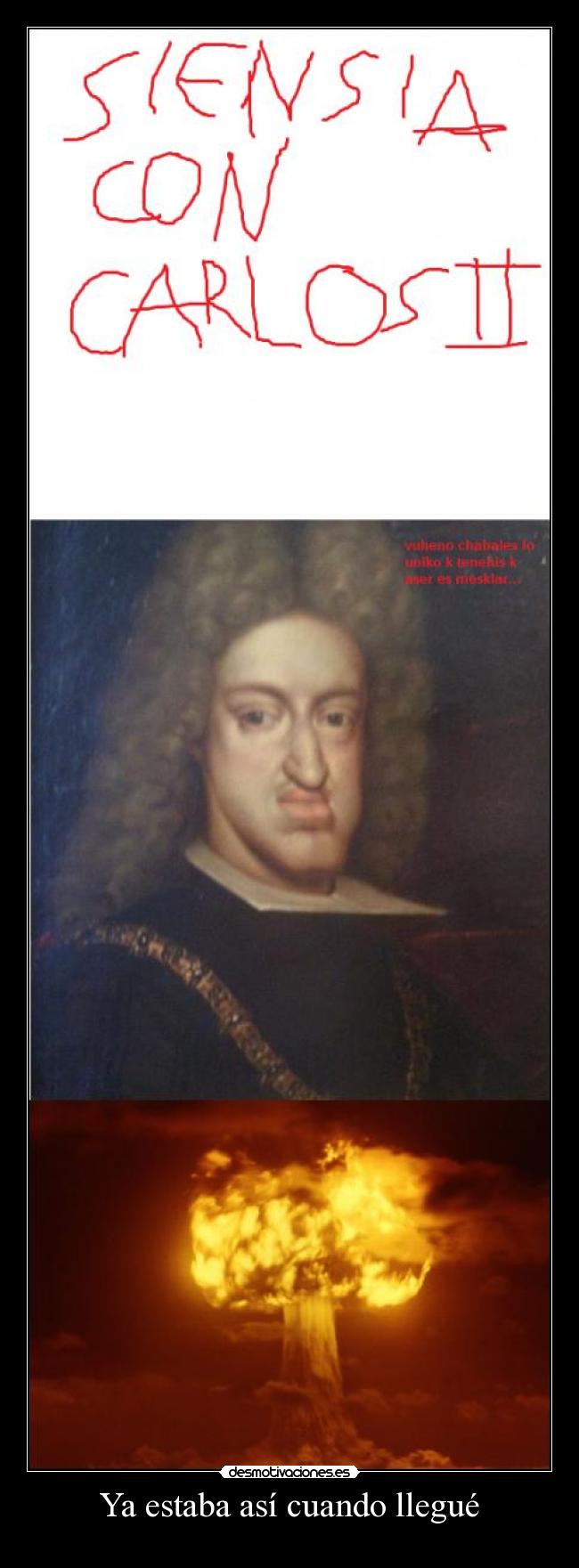 Ya estaba así cuando llegué - 