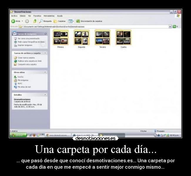 Una carpeta por cada día... -