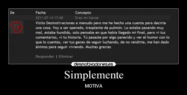 Simplemente -