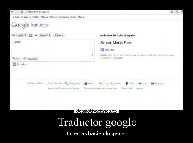 Traductor google - 