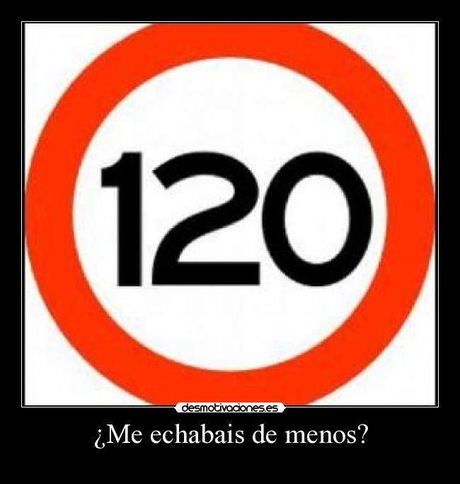 ¿Me echabais de menos? -