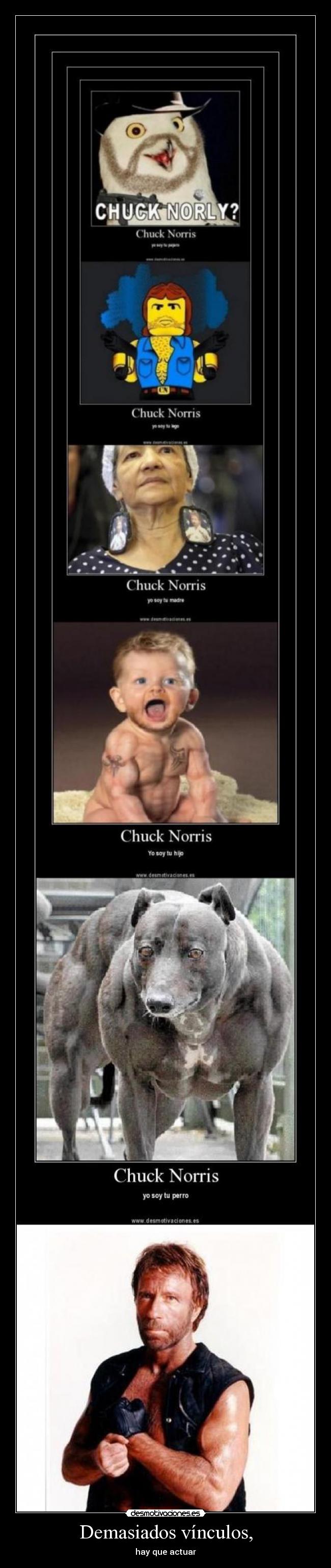 Demasiados vínculos, -