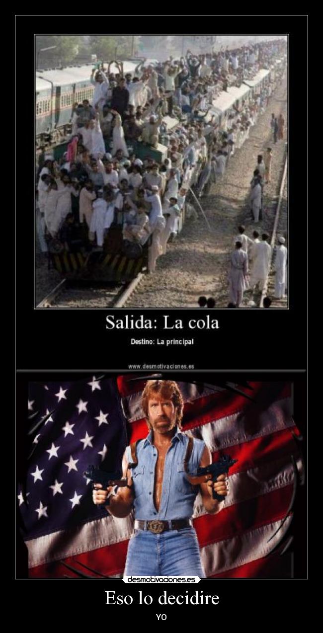 Eso lo decidire - YO