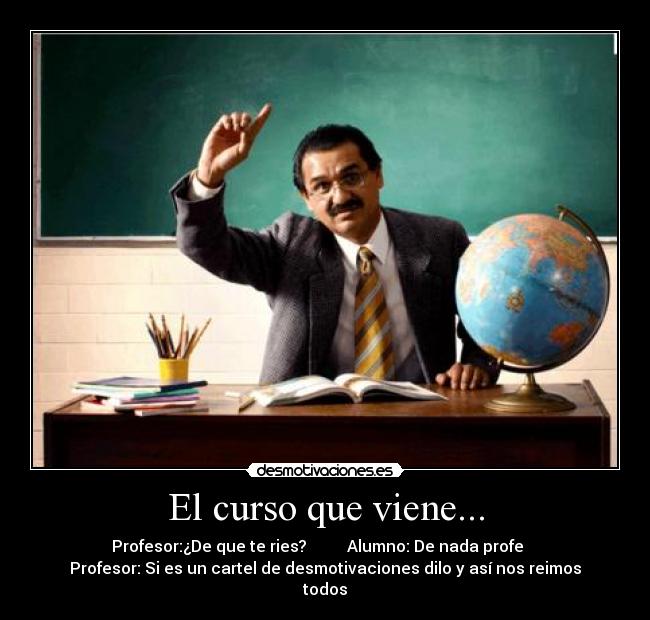 El curso que viene... - 