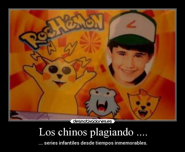 Los chinos plagiando .... -