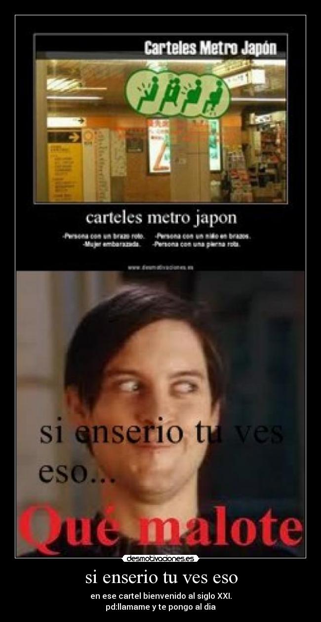 si enserio tu ves eso - 