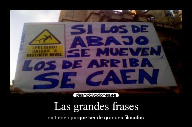 Las grandes frases -