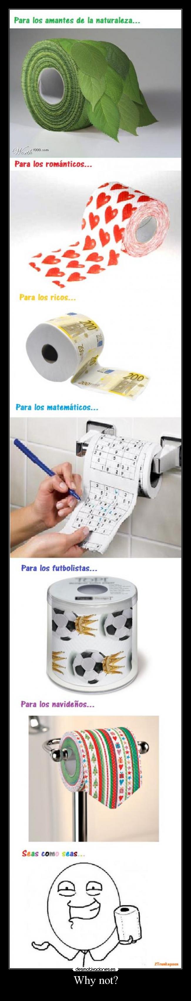 carteles zerezathe rollos papel higienico para todos why not desmotivaciones