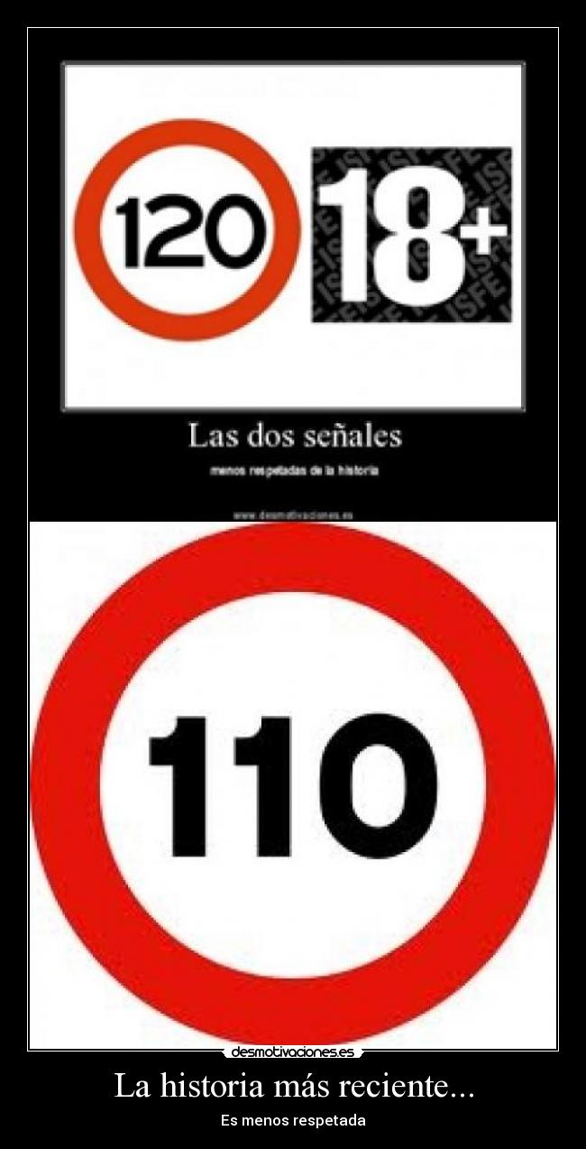 La historia más reciente... -