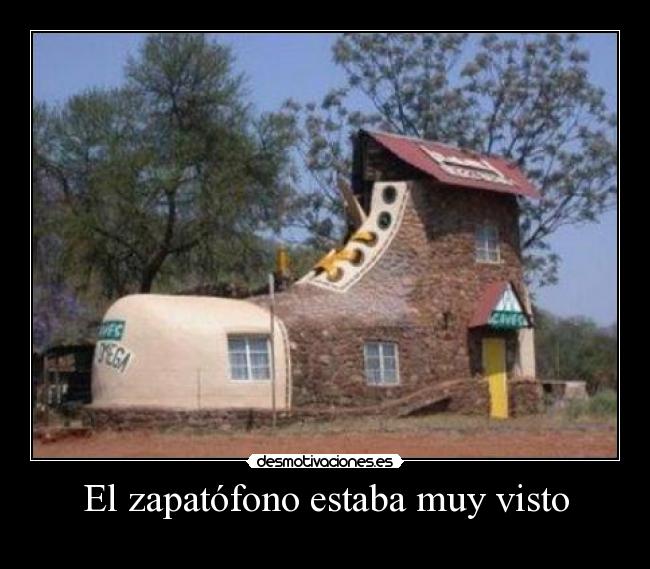 El zapatófono estaba muy visto -