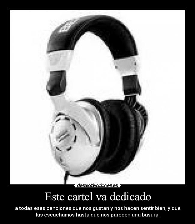 Este cartel va dedicado - 