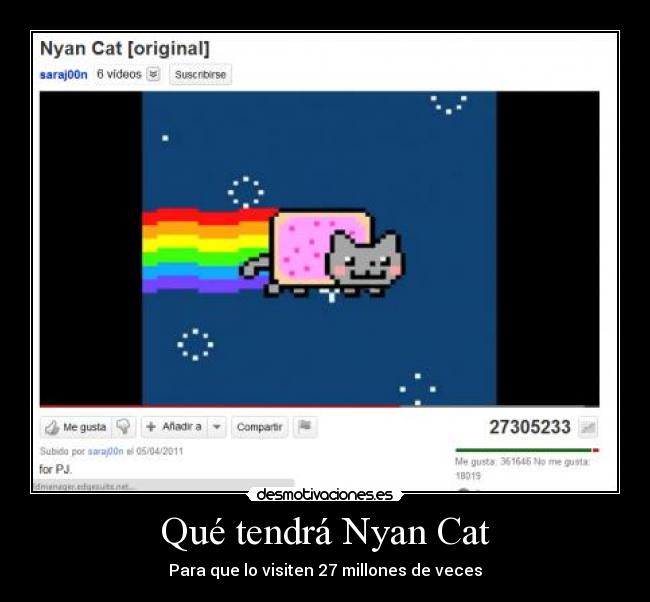 Qué tendrá Nyan Cat -