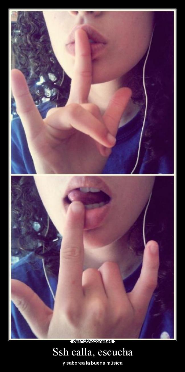 Ssh calla, escucha -