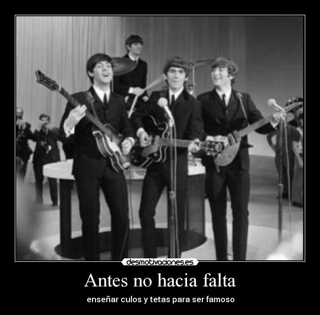 Antes no hacia falta - 