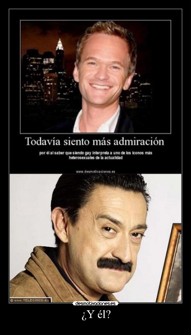 ¿Y él? -