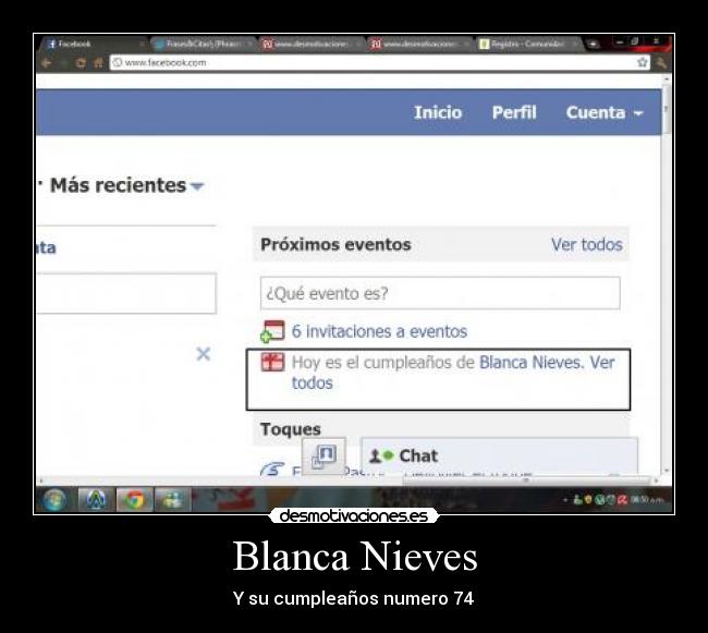 carteles blanca nieves desmotivaciones