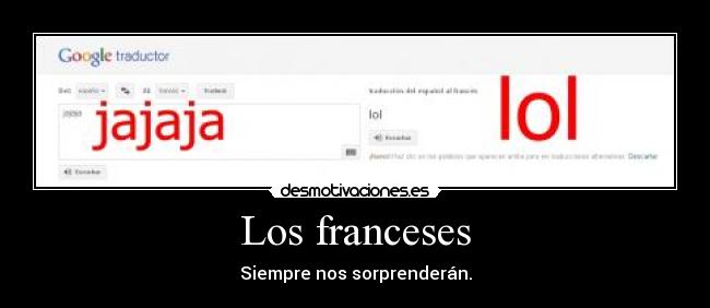 Los franceses - 