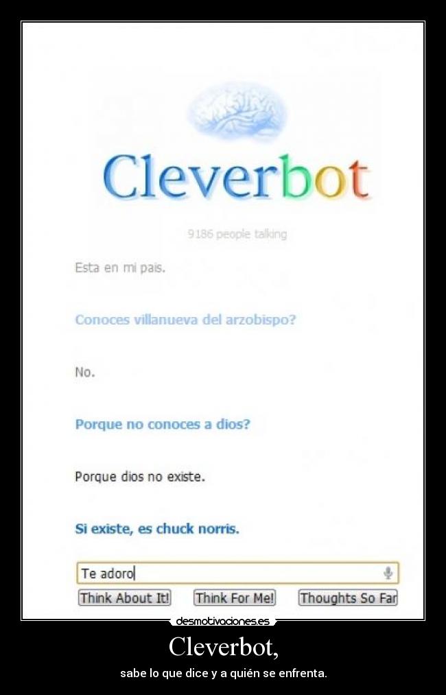 Cleverbot, - 