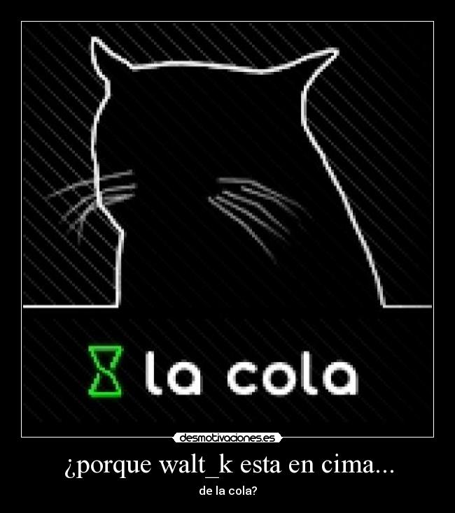 ¿porque walt_k esta en cima... -