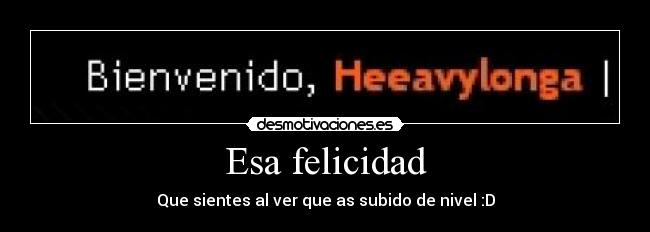 Esa felicidad - 