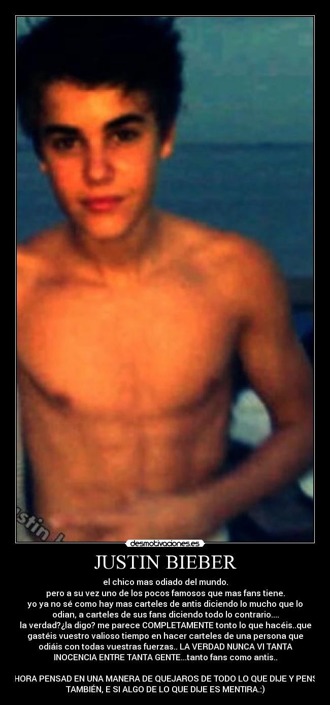 JUSTIN BIEBER -
