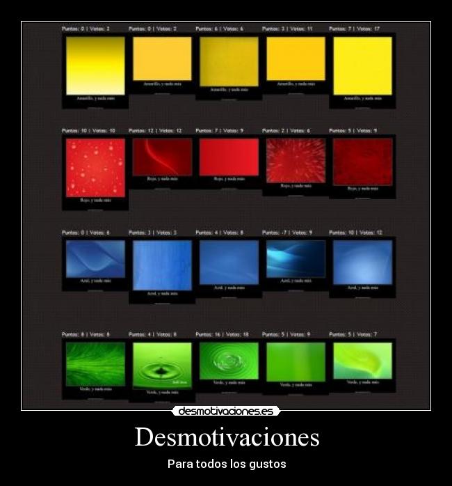 Desmotivaciones - Para todos los gustos